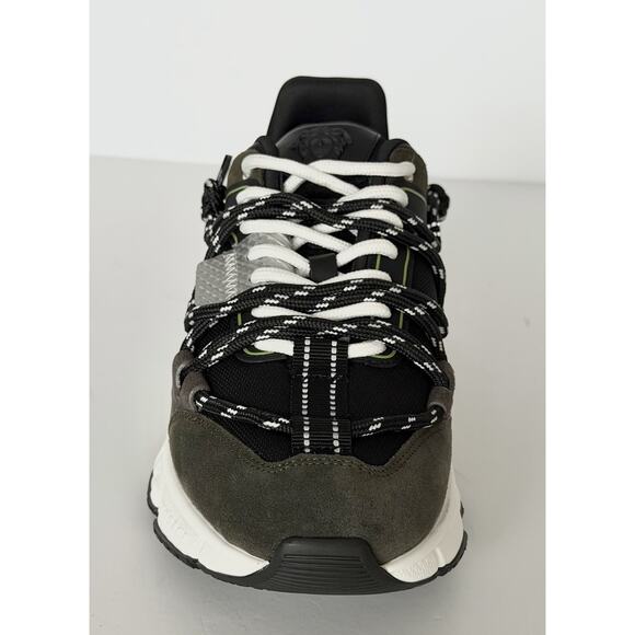 Versace Men\'s Greca Sneakers Gray/Green 10 US (43 Euro) IT 1021490 IT NIB main image 16